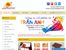 Tablet Screenshot of intrananh.com
